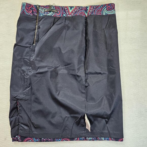 Adrianna Papell Purple Floral Pencil Skirt size 10 Jam Color - Picture 5 of 9